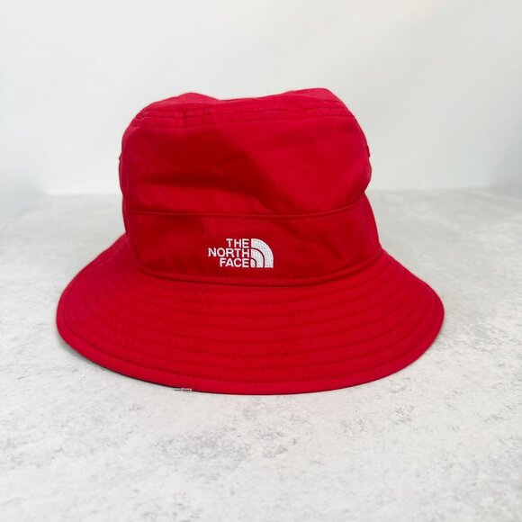 The North Face Class V Brimmer Hat Red Kids Small - Picture 1 of 4
